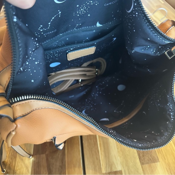 Malibu Skye: Lianne Top Zip Hobo Vegan Leather Shoulder‎ Bag NWOT - Picture 11 of 13